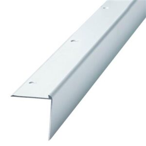 Co-pro trapprof pvc/alu tot 3mm zilver